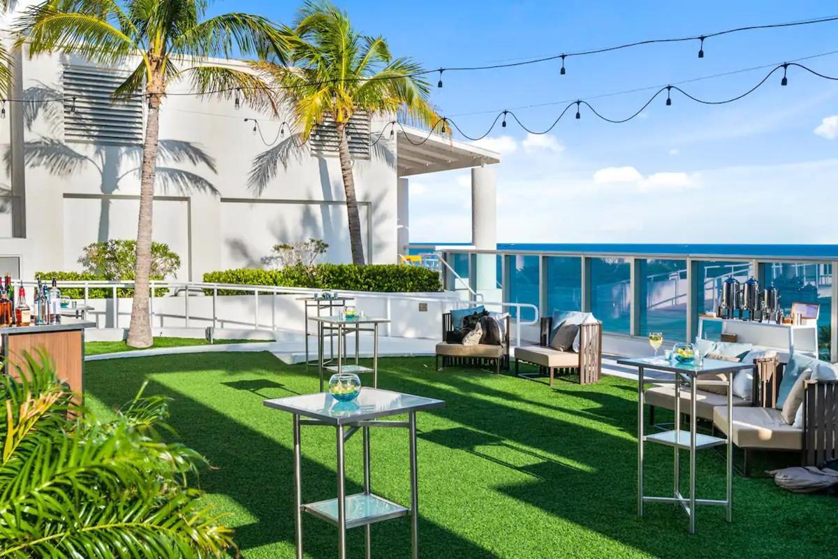 Luxury Beachfront Studio! Fort Lauderdale Exterior foto